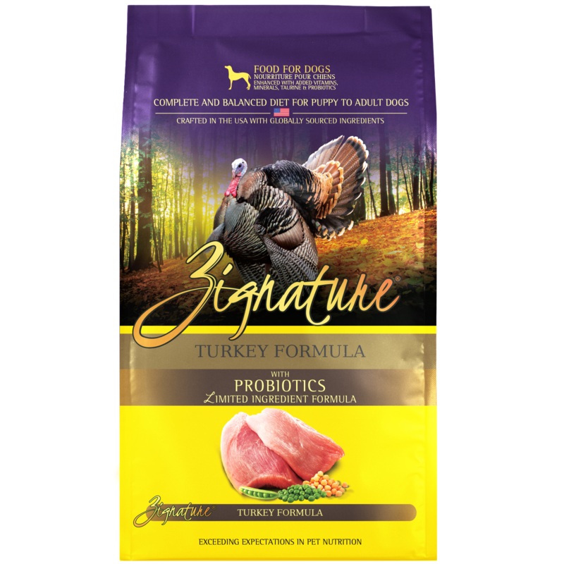 Zignature Original Turkey Formula Dog Food 4LB