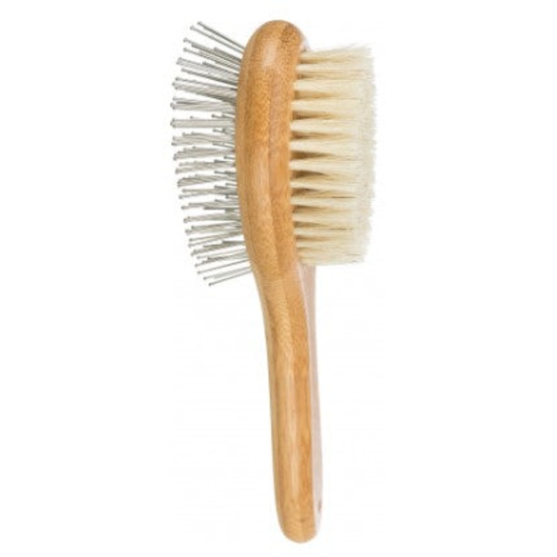 Double Sided Bamboo Brush Small