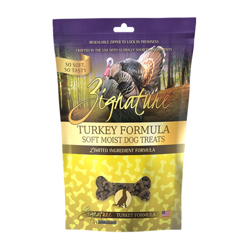 Zignature Turkey Soft Moist Treat 4oz