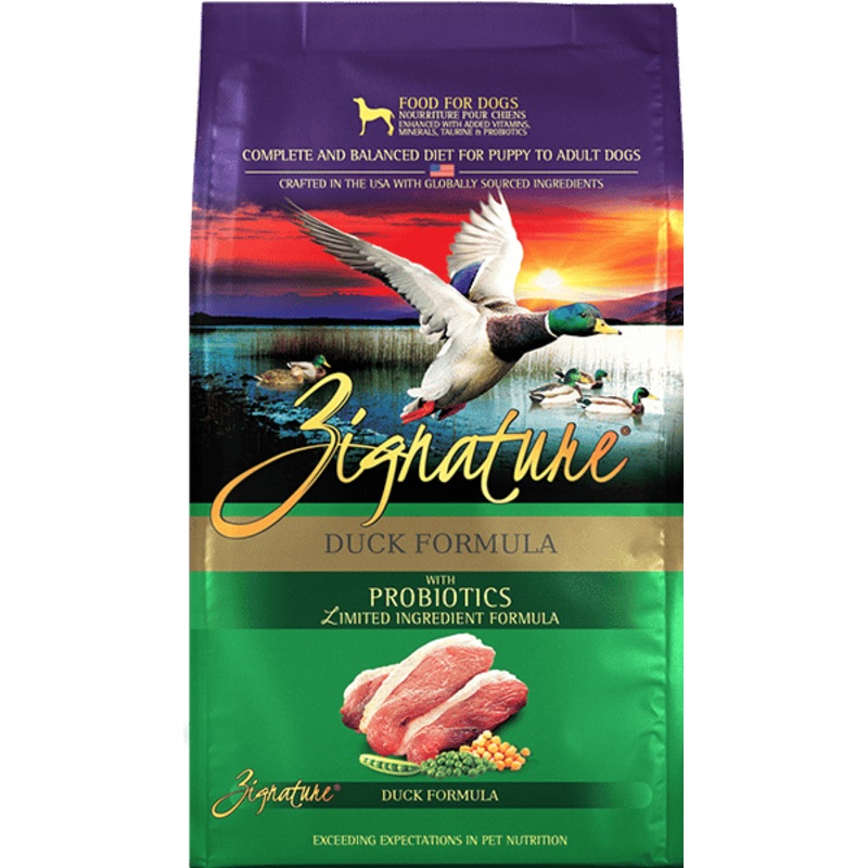 Zignature Limited Ingredient Duck Formula Dry Dog Food
