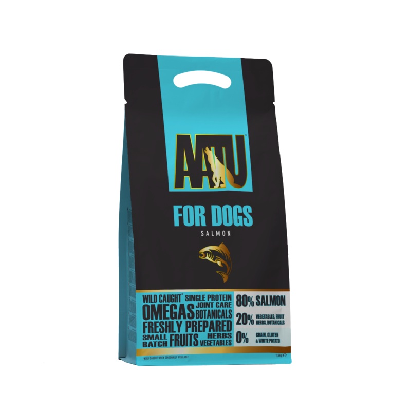 AATU Free Run Salmon Dry Dog Food – 10kg