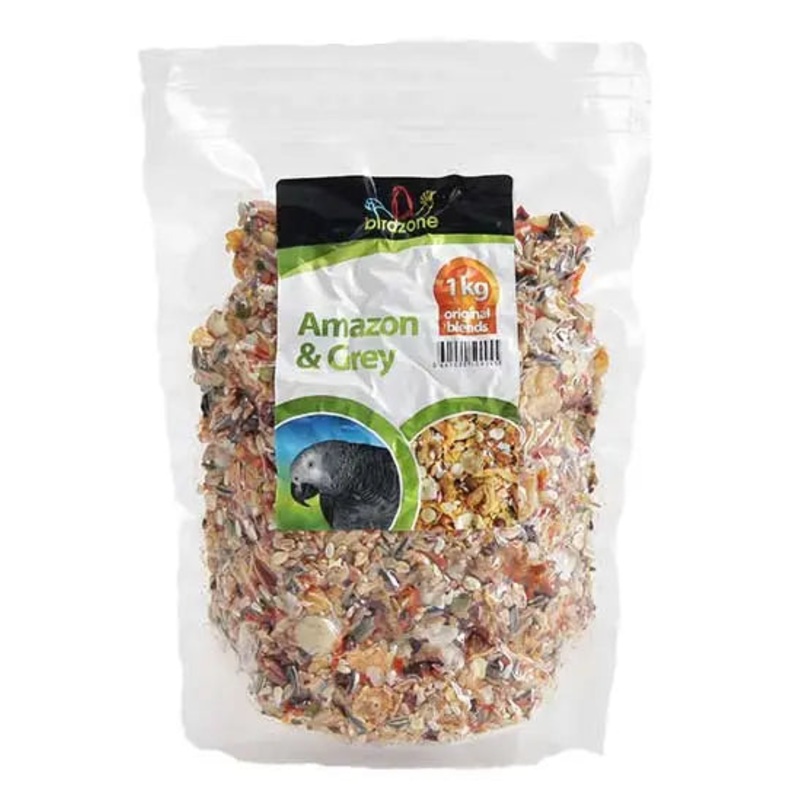 Birdzone Amazon & African Grey Blend 1kg