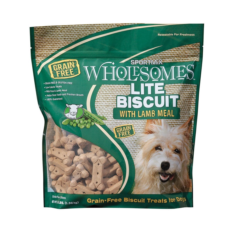 Wholesomes Lite Biscuit with Lamb Meal Dog Treats 3 Lbs