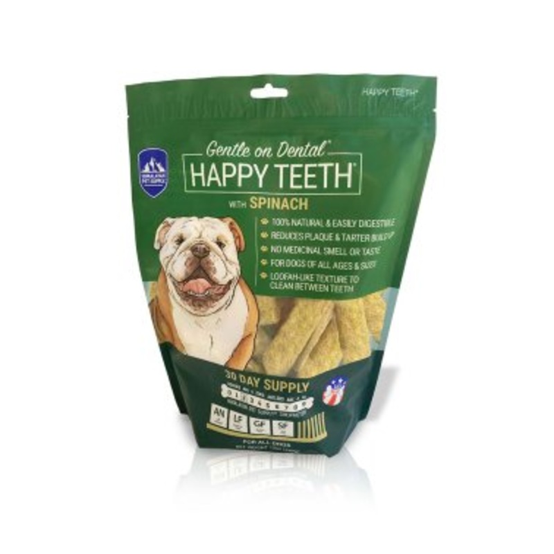 Himalayan 30 Day Daily Dental Dog Chews Spinach