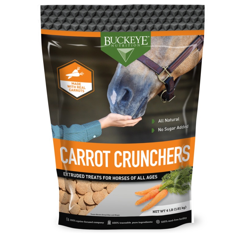 BUCKEYE Nutrition Carrot Crunchers 4 lbs