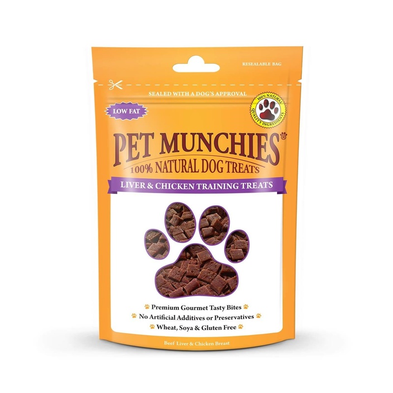 Pet Munchies 100% Natural Liver & Chicken Training Treat 50g