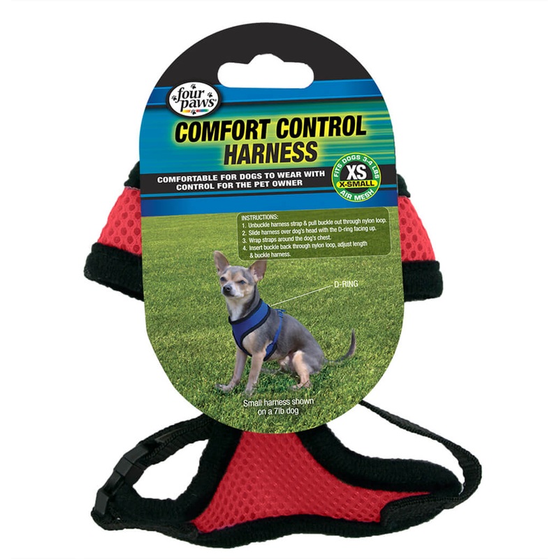 Four Paws Red Comfort Control Harness