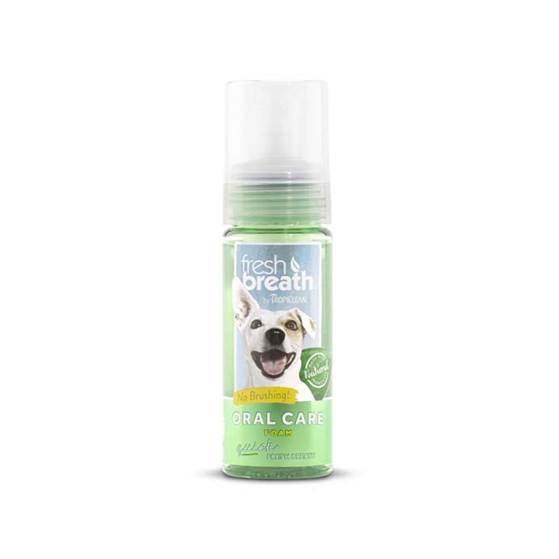 Tropiclean Oral Care Foam for Dogs 4.5 Oz