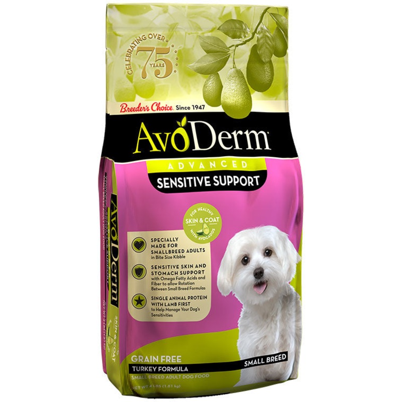 Advanced Sensitive Support Grain Free, Small Breed, Turkey Formula