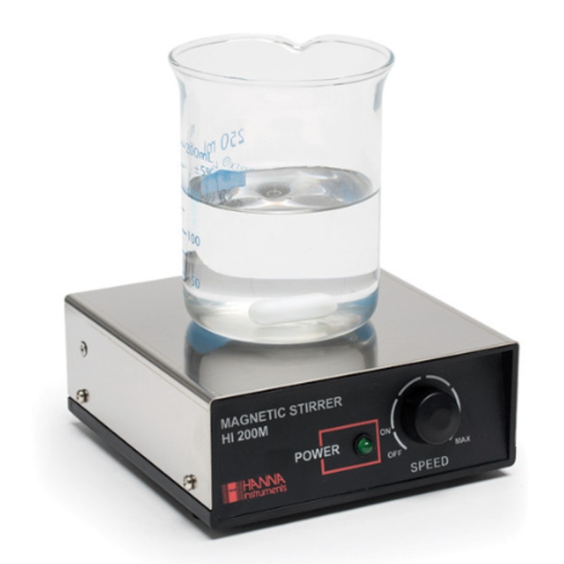 Stainless Steel Cover Magnetic Mini-Stirrer HI200M-1: Stainless Steel Cover Magnetic Mini-Stirrer