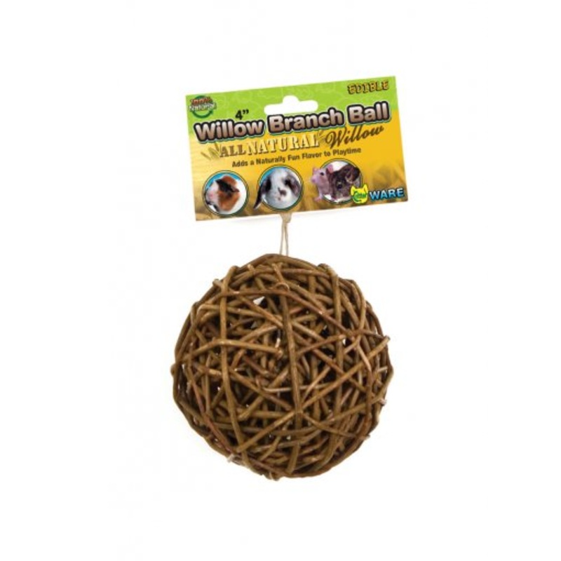 Ware Willow Branch Ball Small Animal Chew Toy Pack of 1