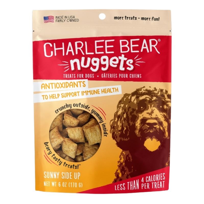 Charlee Bear Nuggets Sunny Side Up Dog Treats 6oz