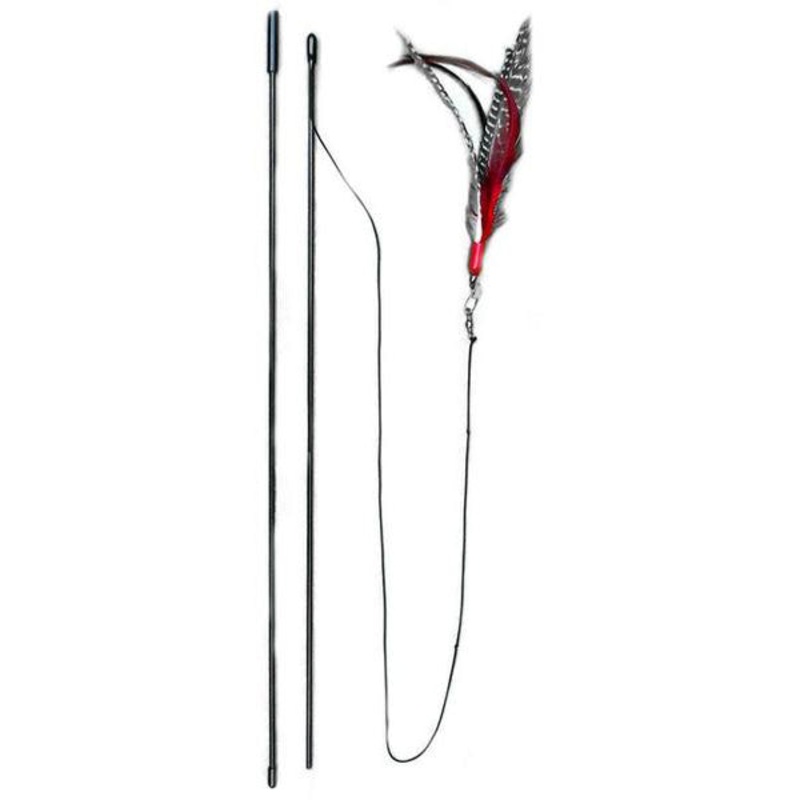 Da Bird Original Feather Wand Toy 36-in