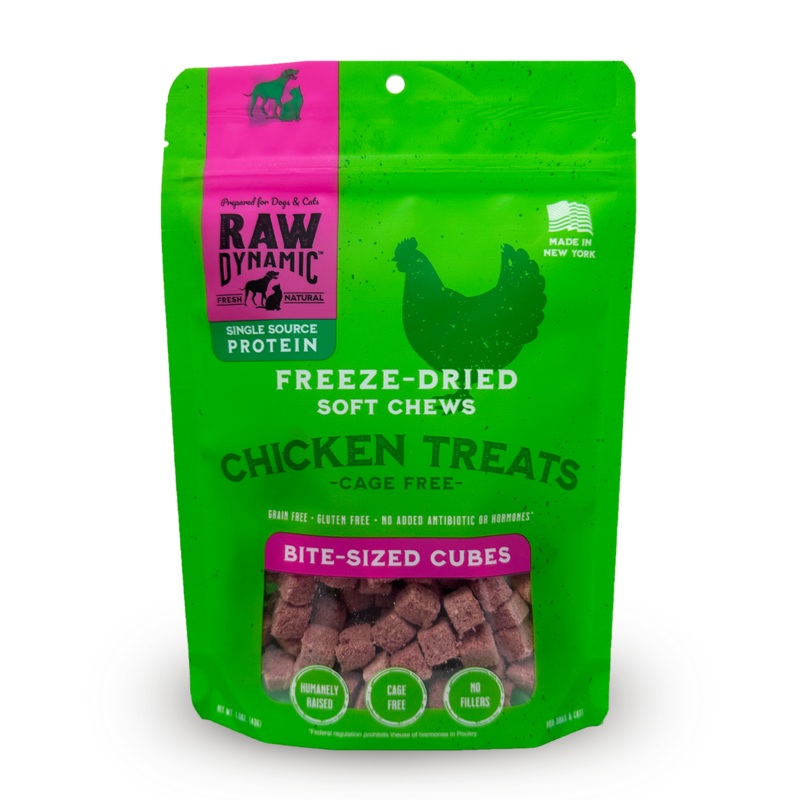 Raw Dynamic Freeze Dried Raw Dog Chicken Treats 1.5 oz