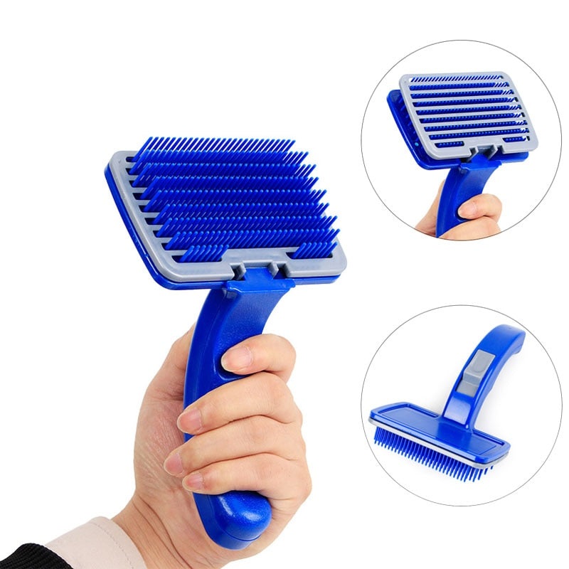 Self-cleaning Pet Hair Removal Brush Small
