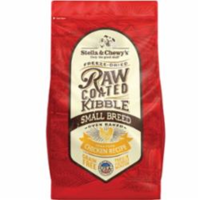 Stella & Chewy’s Cage-Free Chicken Raw Coated Kibble for Small Breeds Grain Free Dog Food 3.5 Lb Bag