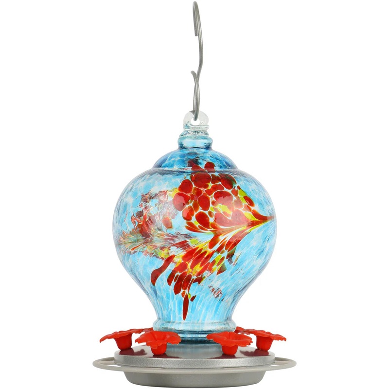 Nature’s Way Artisan Gravity Hummingbird Feeder Sunny Day