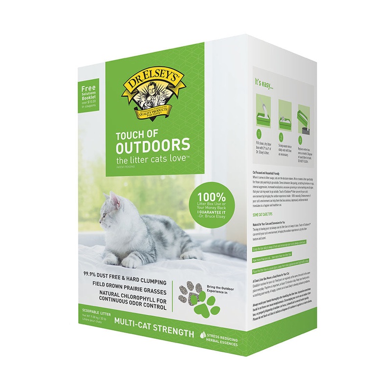 Dr. Elseys Touch of Outdoors Multi Cat Litter 20 Lbs