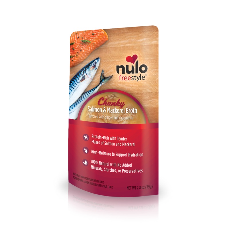 Nulo Freestyle Cat Chunky Salmon & Mackerel Broth