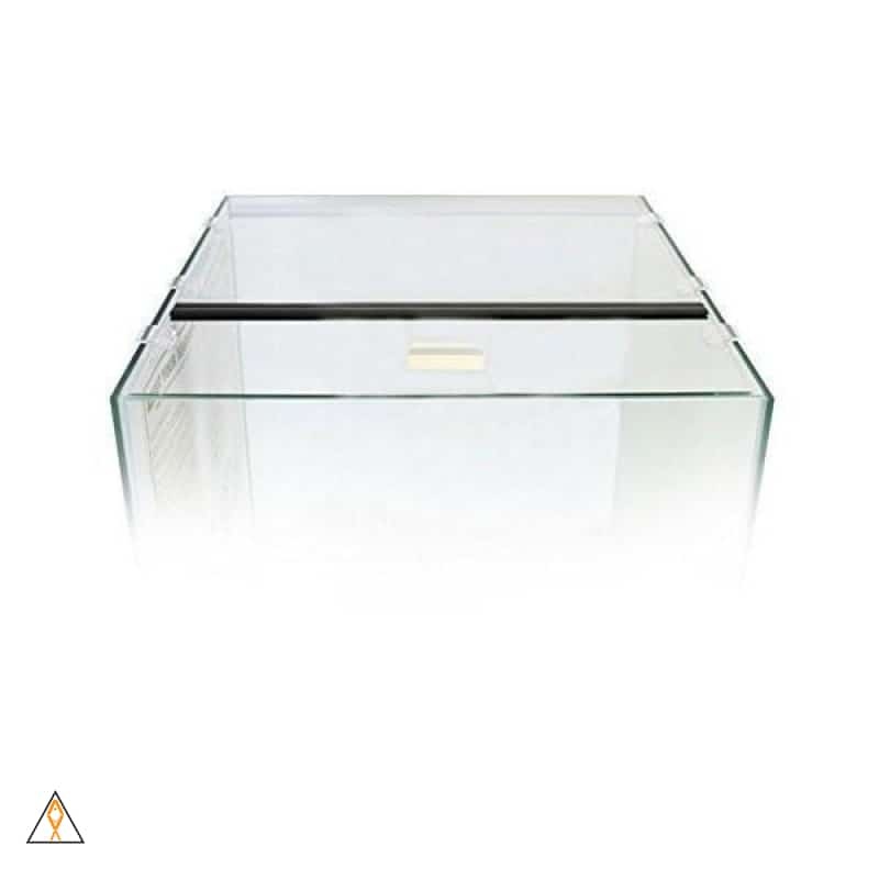 24″ Glass Canopy w/ Acrylic Clips Default Title
