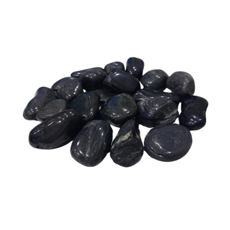 Aqualife 20-40mm Polished Black Pebble 10kg