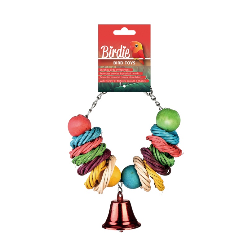 Birdie – Rainbow Circles Bird Toy
