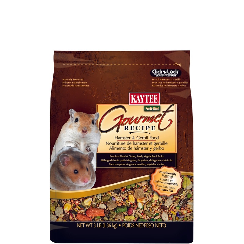Kaytee Forti-Diet Gourmet Recipe Hamster and Gerbil Food