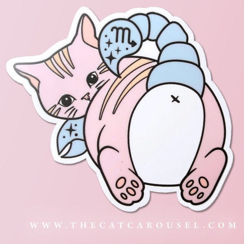 Scorpio zodiac sticker