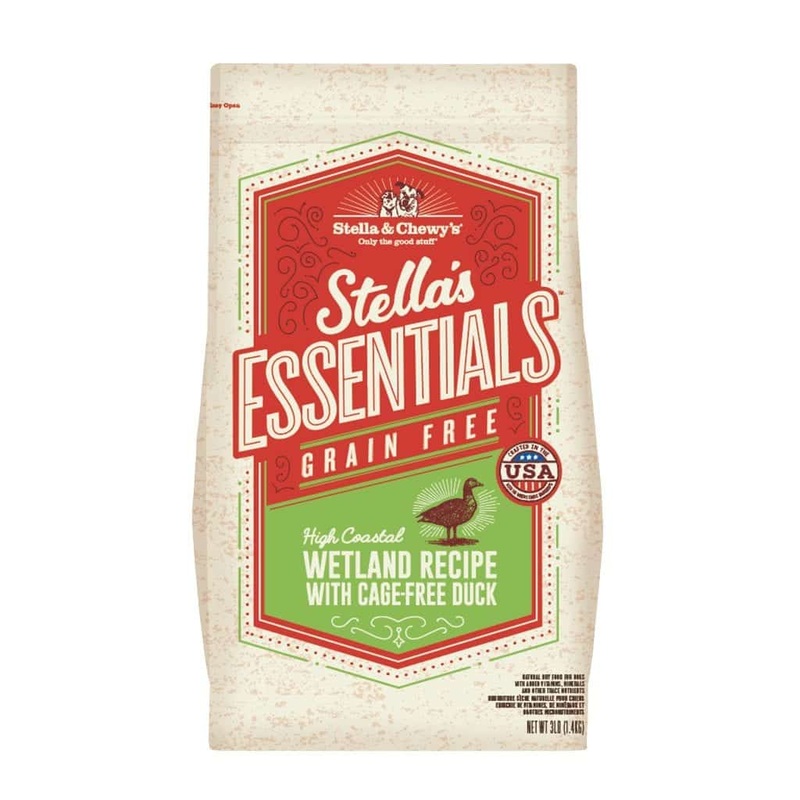 Stella & Chewy’s Stella’s Essentials – Grain-Free High Coastal Wetland Recipe with Cage-Free Duck