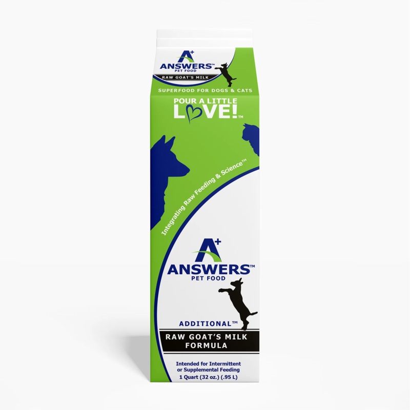Answer’s Power Pours Raw Goat Milk – Quart