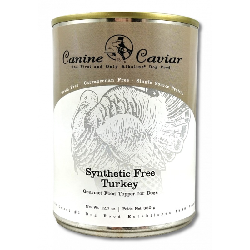 Canine Caviar Grain Free Synthetic Free Turkey Recipe Canned Dog Food