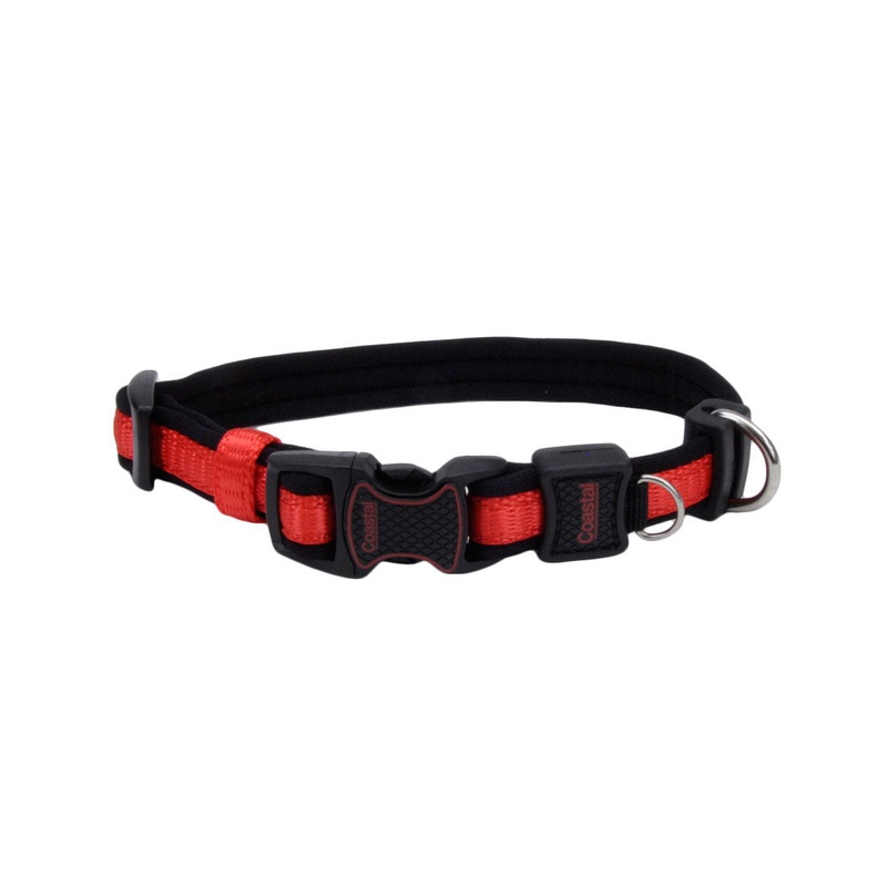 Coastal Inspire Red Dog Leash 5/8″ x 6′