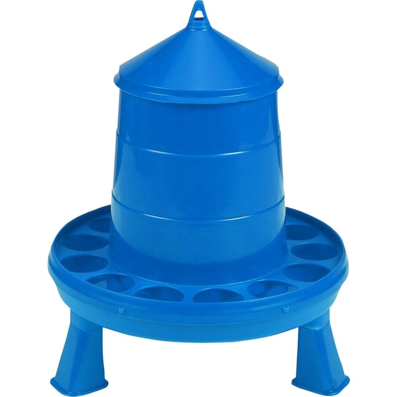DOUBLE TUFF POULTRY FEEDER WITH LEGS 4 LB