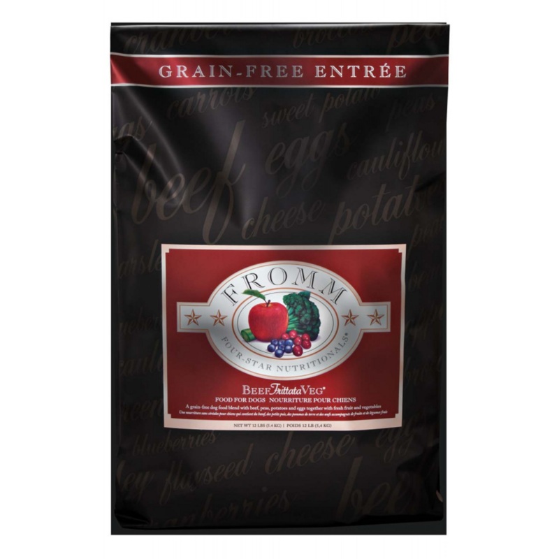 Fromm Four Star Beef Frittata Veg Recipe Dry Dog Food