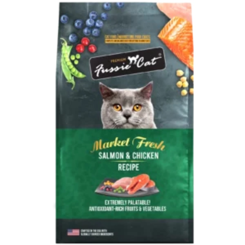 Fussie Cat Fussie Cat Market Fresh Salmon & Chicken Meal Recipe Dry Cat Food 3.5 lb