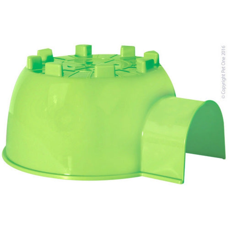 PET ONE IGLOO MEDIUM BLUE