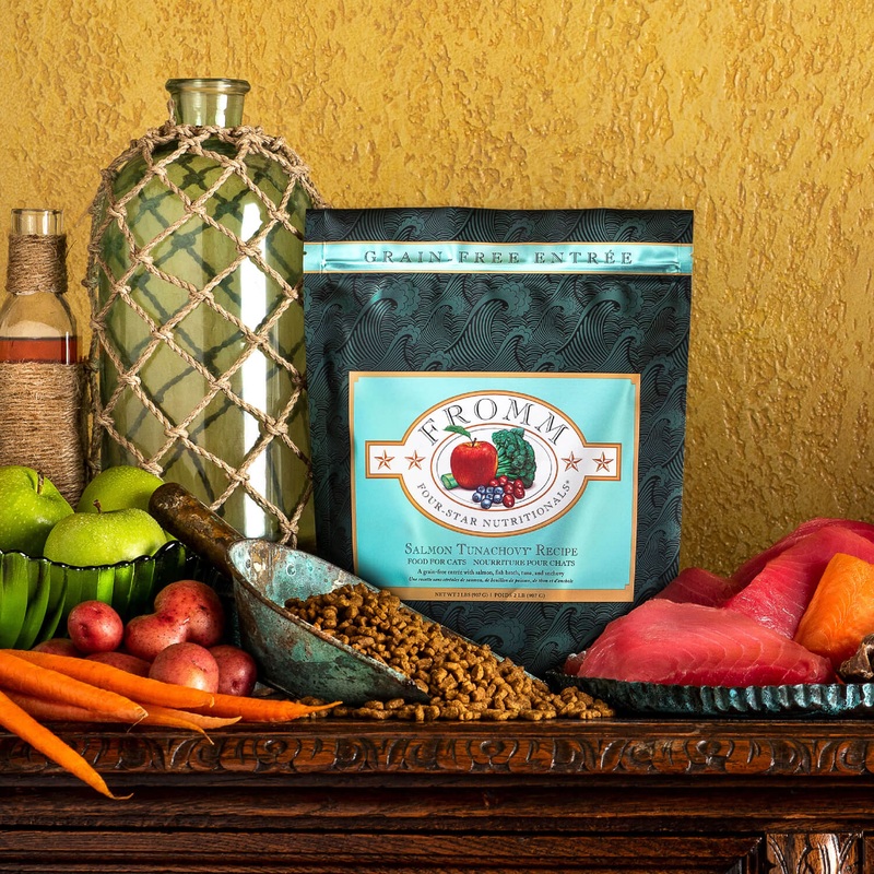 Fromm Four-Star Grain Free Dry Cat Food – Salmon Tunachovy – 4lb Bag