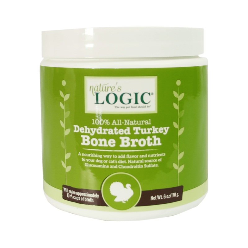 Natures Logic Dehydrated Turkey Bone Broth 6 Oz