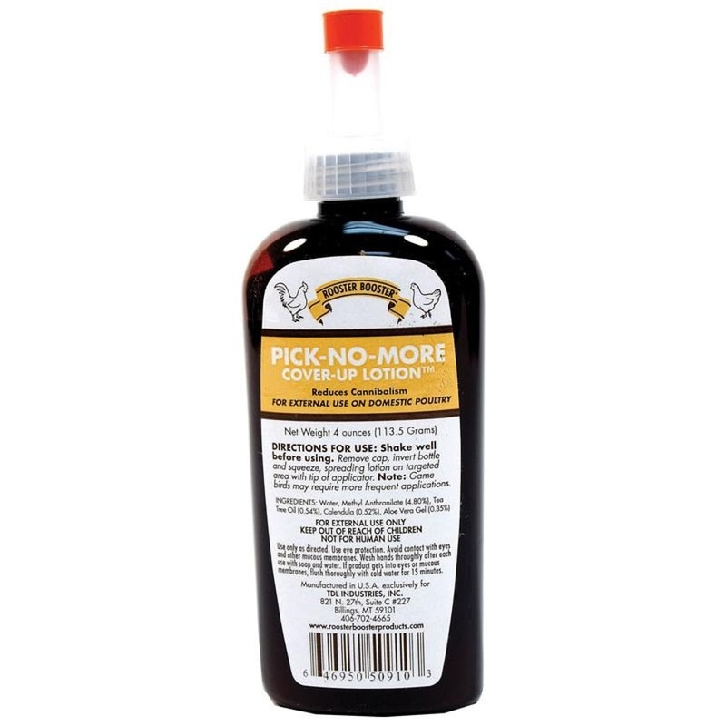 ROOSTER BOOSTER PICK-NO-MORE COVER-UP LOTION 4 OZ