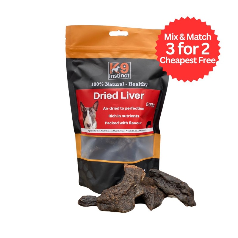 K9 Instinct Dried Liver 500g