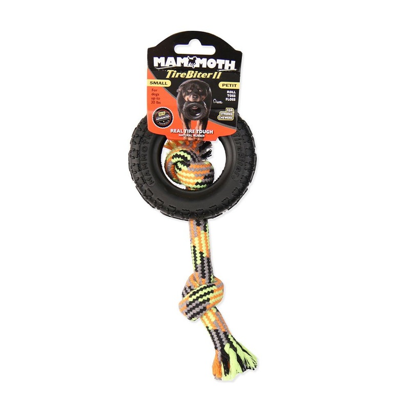 Mammoth TireBiterII Rope Toy Small Dog