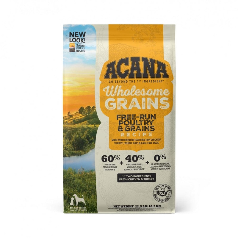 ACANA Wholesome Grains Free-Run Poultry Recipe Dry Dog Food 4 lb