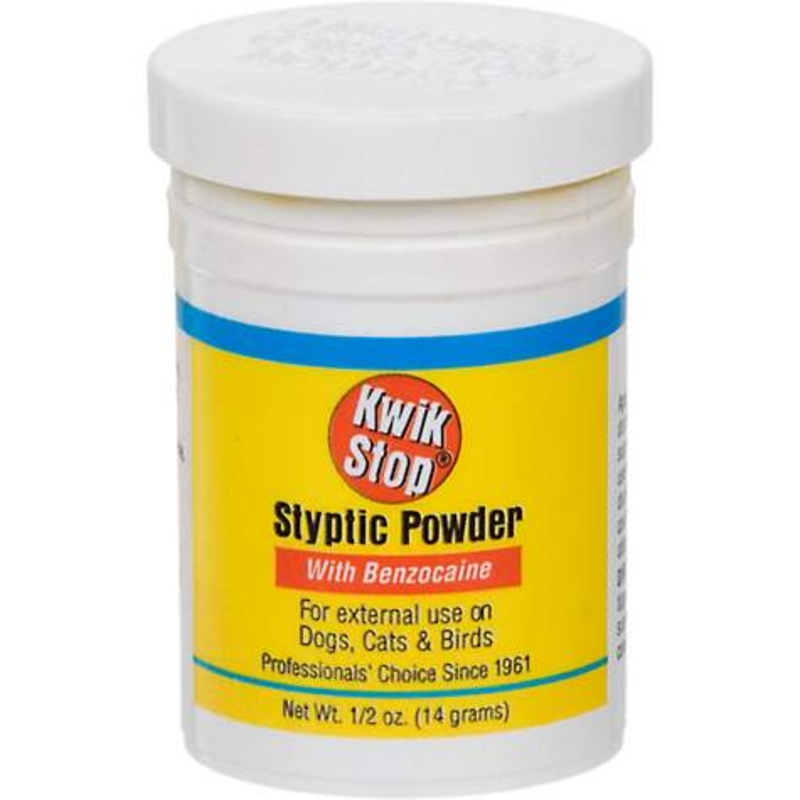 Miracle Care Kwik Stop Styptic Powder for Dogs and Cats 0.5-oz