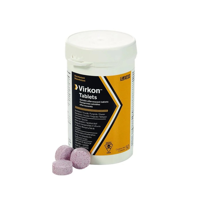 Virkon Disinfectant 50 Tablets