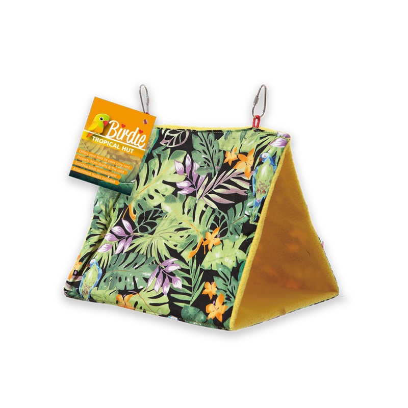 Birdie – Tropical Bird Hut (25cm) 25cm