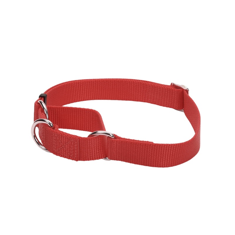 Coastal No Slip Martingale Adjustable Collar – 24″, Red 24″ Red