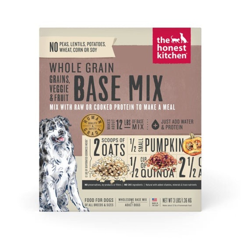 Honest Kitchen Base Mix Whole Grain Fruit Veggie 3lb