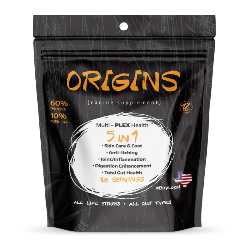 2 Lb Origins Supplement – also Pork & Turkey now in stock