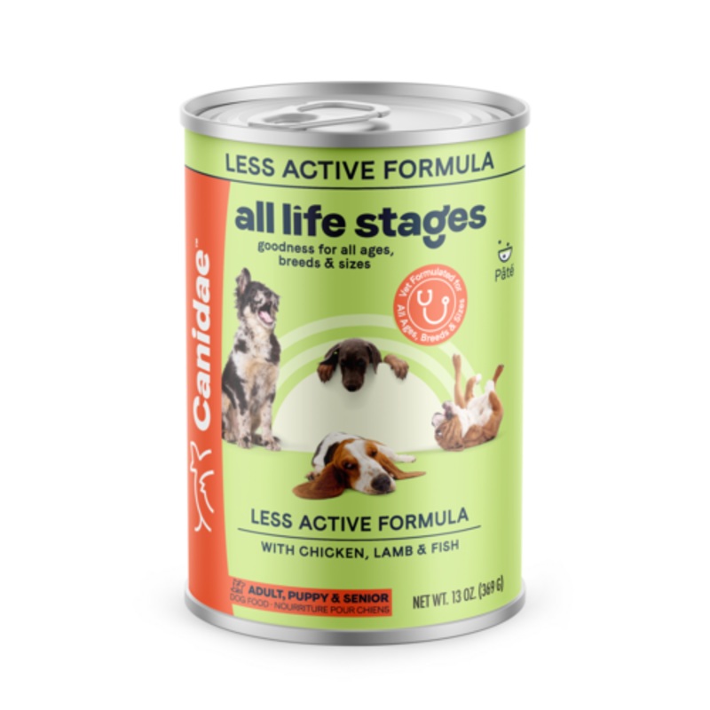 CANIDAE All Life Stages Less Active Formula with Chicken, Lamb & Fish Wet Dog Food