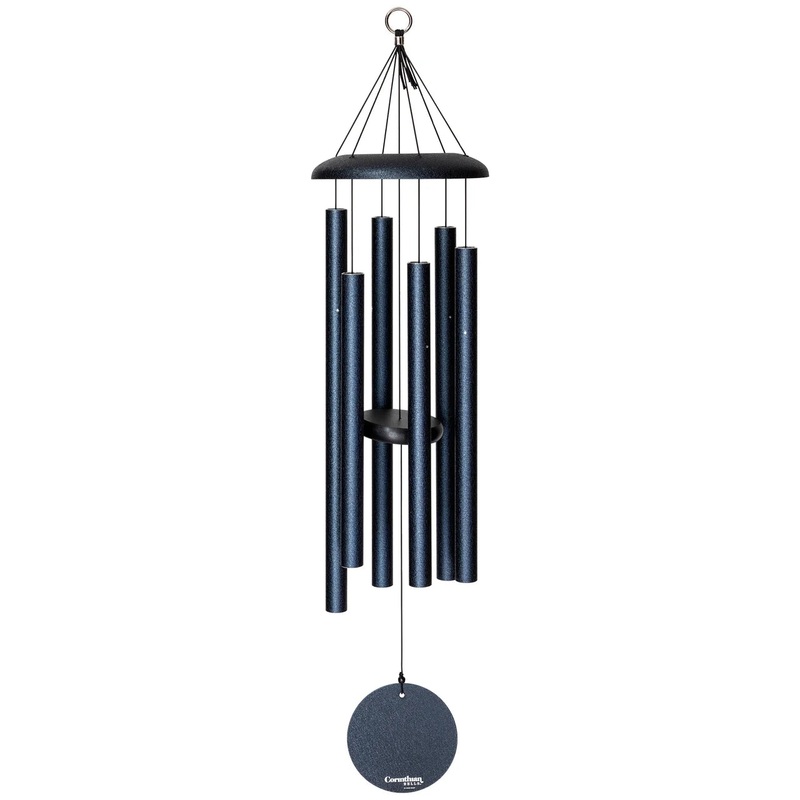 Corinthian Bells by Wind River 36-inch Windchime MB MIDNIGH BLUE